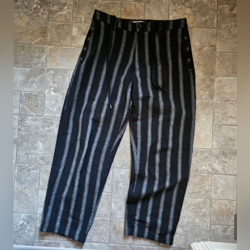 Size 30 Casual Cotton Trouser Pant with Zip and Button Fly